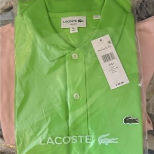 Lacoste Bright Green Polo Shirt